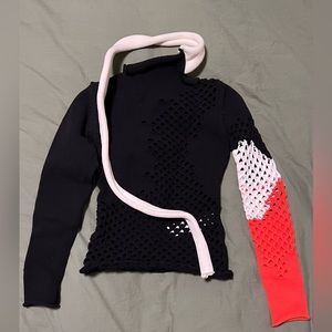 *RARE* Marni Mockneck Crochet sweater - size xs